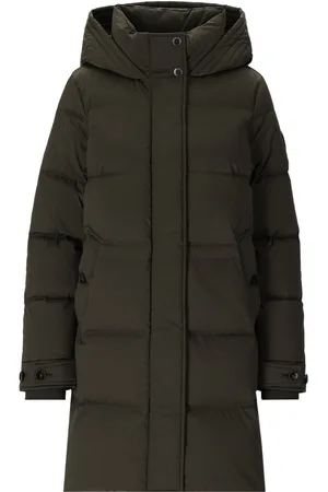 Woolrich Alsea Puffy Military Green Parka Green