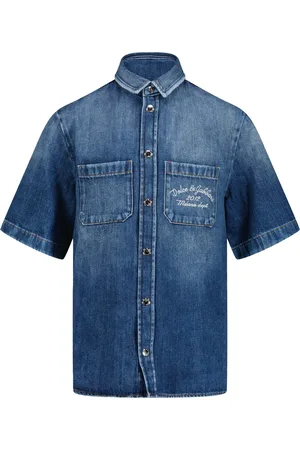 Dolce & Gabbana Kinder Jongens Blouse In Jeans