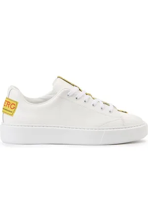 Iceberg White low-top sneakers with XL sole