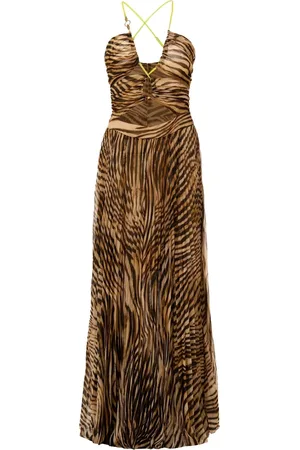 Roberto Cavalli Dresses Brown