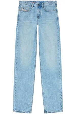 Diesel 2001 D-macro Denim Pants Light Blue