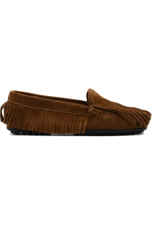 Toral Otoe Moccasine Franges Tabacco