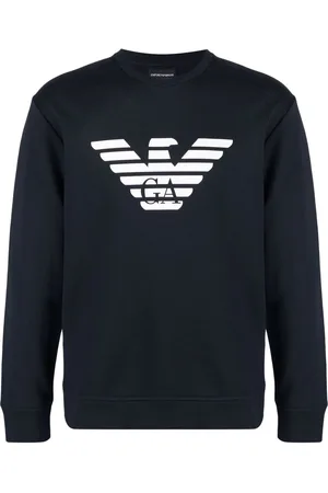 Emporio Armani Sweaters Blue