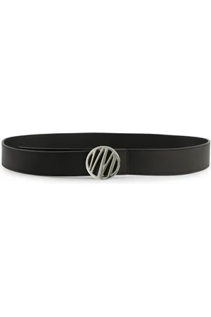 Malelions Men Monogram Belt - Silver