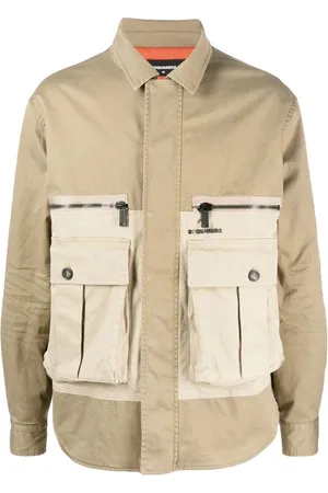 Dsquared2 Flap Pocket Padded Coach Jacket