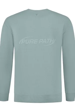 Pure Path Cosmic Orbit Sweater Blue Grey