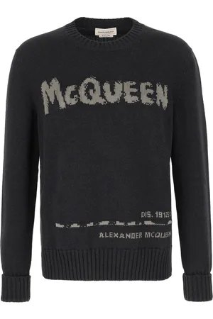 Alexander McQueen Charcoal cotton sweater