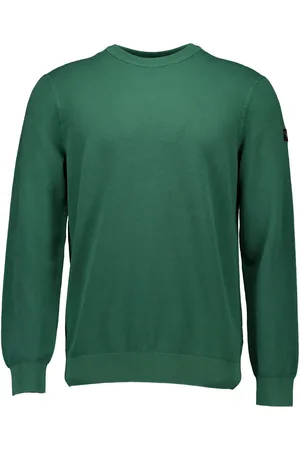 Paul & Shark Garment Dyed Sweaters Groen 22411504