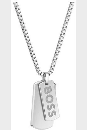 HUGO BOSS Collier HBJ1580575 Devon Staal 61cm