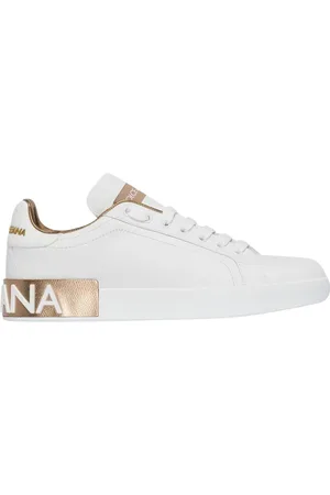 Dolce & Gabbana Sneakers Golden Gold