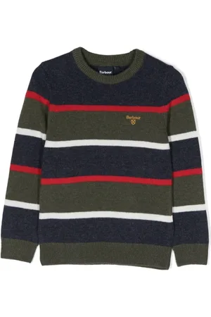 Barbour Boy cranmer stripe crew divers