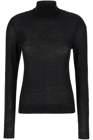 Saint Laurent Black wool top