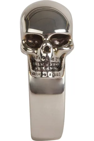 Alexander McQueen Ring The Side Skull