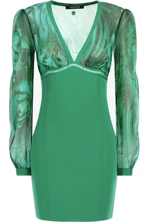 Roberto Cavalli Dresses Green