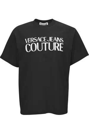 VERSACE T-shirts and Polos Black