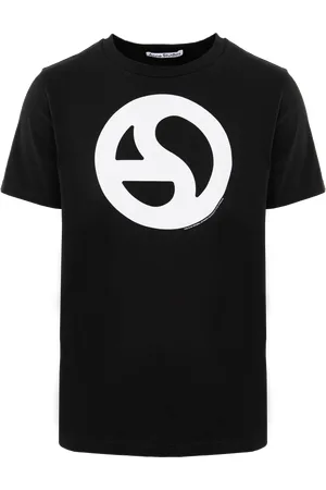 Acne Studios Heren Yin T-Shirt Zwart