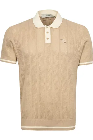 Filling pieces Knit Polo White Pepper