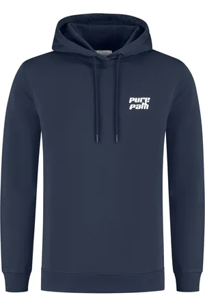 Pure Path Blauwe hoodie