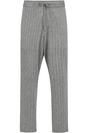 Iceberg Stretch herringbone cargo fit pants