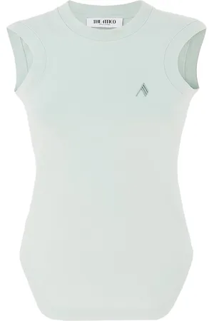 The Attico Top Green