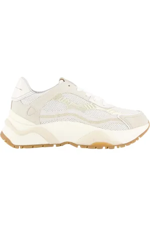 Philippe model Dames Odeon Sneaker Wit/Beige