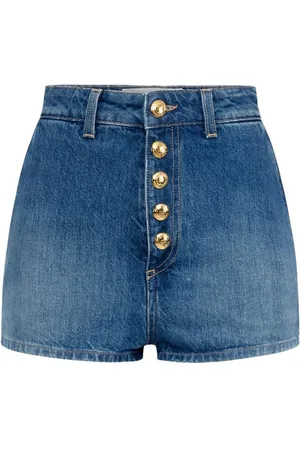 Elisabetta Franchi Shorts Blue Denim