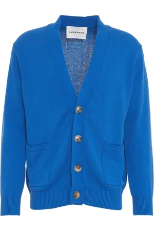 AMARANTO Cotton blend cardigan