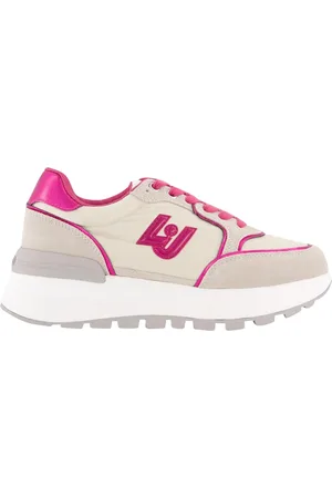 Liu Jo Dames Amazing 25 Sneaker Beige/Roze