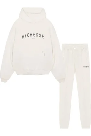 Richesse Societe Hoodie Creme Tracksuit