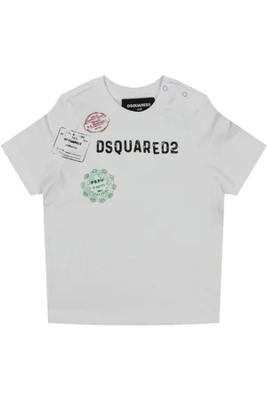 Dsquared2 Baby Unisex T-Shirt In Wit