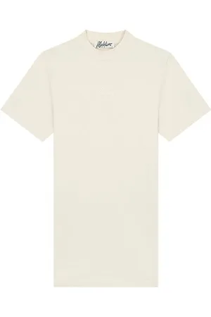 Malelions Women Firma T-Shirt Dress - Beige