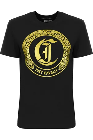 Roberto Cavalli T-shirts and Polos Black