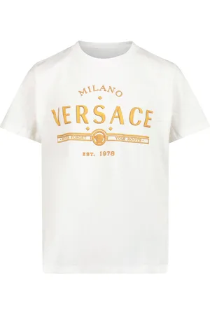 VERSACE Kinder Jongens T-Shirt In Wit