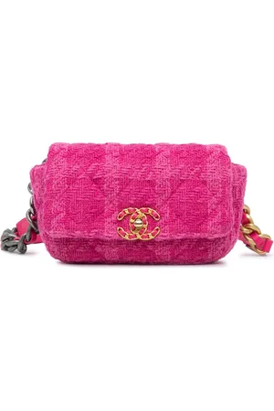 CHANEL 2019 Tweed 19 Belt Bag