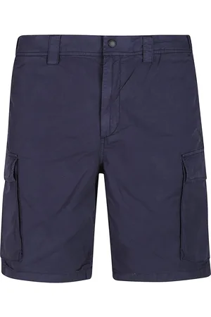 Woolrich Gabardine Cargo Short Blue