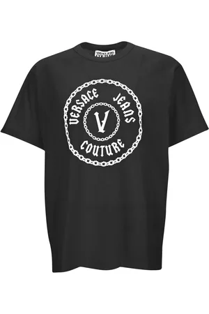 VERSACE T-shirts and Polos Black