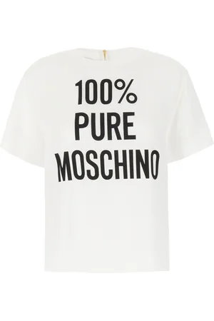 Moschino White acetate blend blouse
