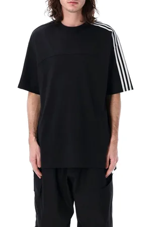 Y-3 3 Stripes Tee Nero