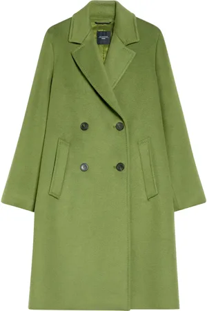 Max Mara Weekend Mantels Groen Zum