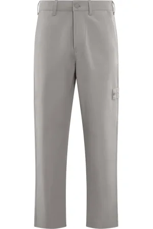 Stone Island Heren Ghost Chino Pearl Grey