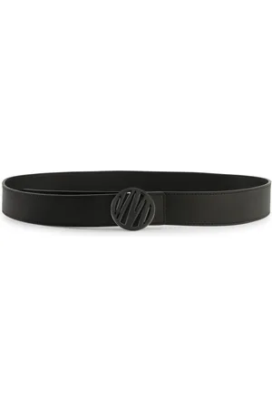 Malelions Men Monogram Belt - Black