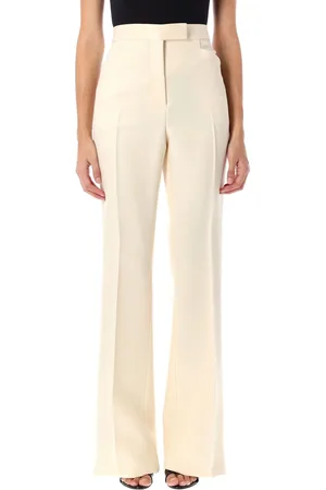 Tom Ford Smoking Pant Morning Cloud White