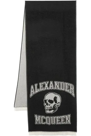 Alexander McQueen Scarfs Black