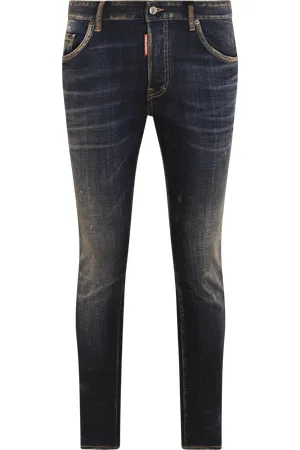 Dsquared2 Heren Pants 5 Pockets Blauw