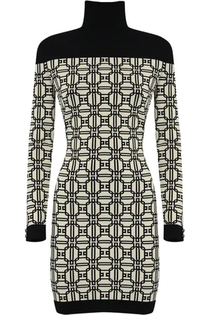 Elisabetta Franchi Dresses Burro Nero