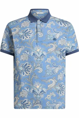 Etro T-shirts and Polos Clear Blue