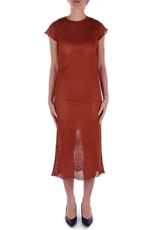 Pinko Dresses Brown