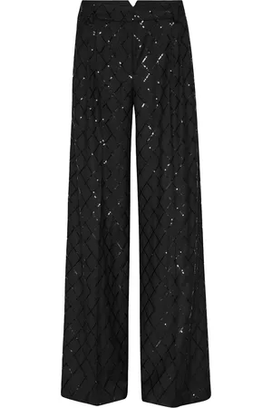 ROTATE Trousers Black
