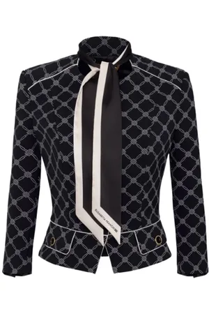 Elisabetta Franchi Jackets Neroburro