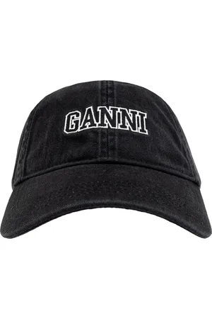 Ganni Hats Black